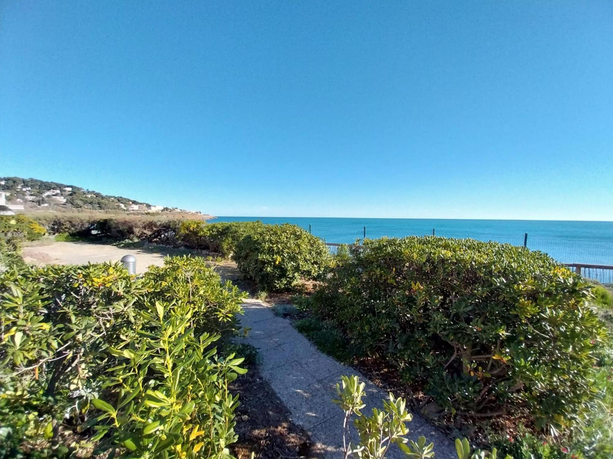 40 M², 1Ere Ligne Mer, Dernier Etage Avec Ascenseur セット エクステリア 写真